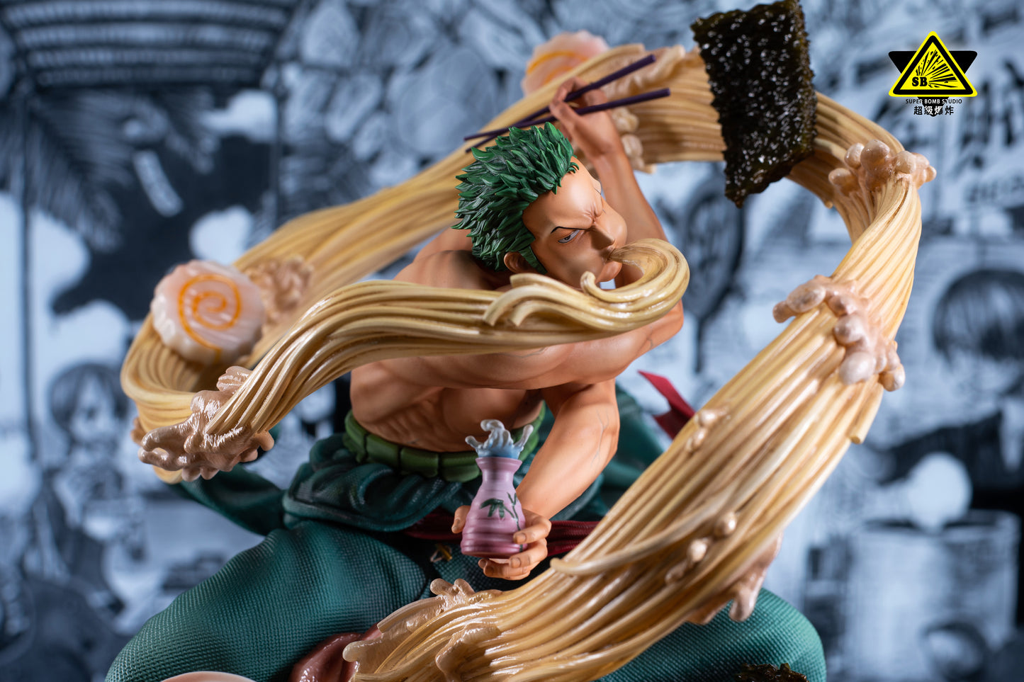 SUPER BOMB STUDIO – ONE PIECE: RAMEN NOODLES ZORO [SOLD OUT]