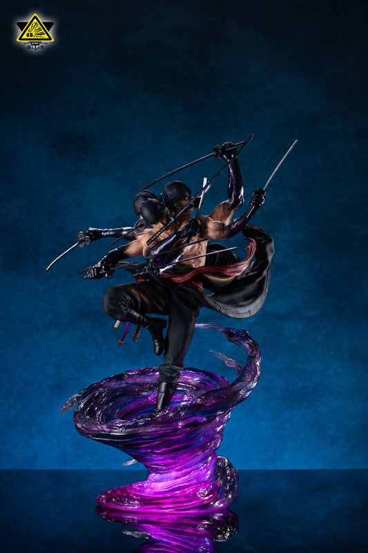 SUPER BOMB STUDIO – ONE PIECE: SANTORYU AND KYUTORYU RORONOA ZORO [IN STOCK]