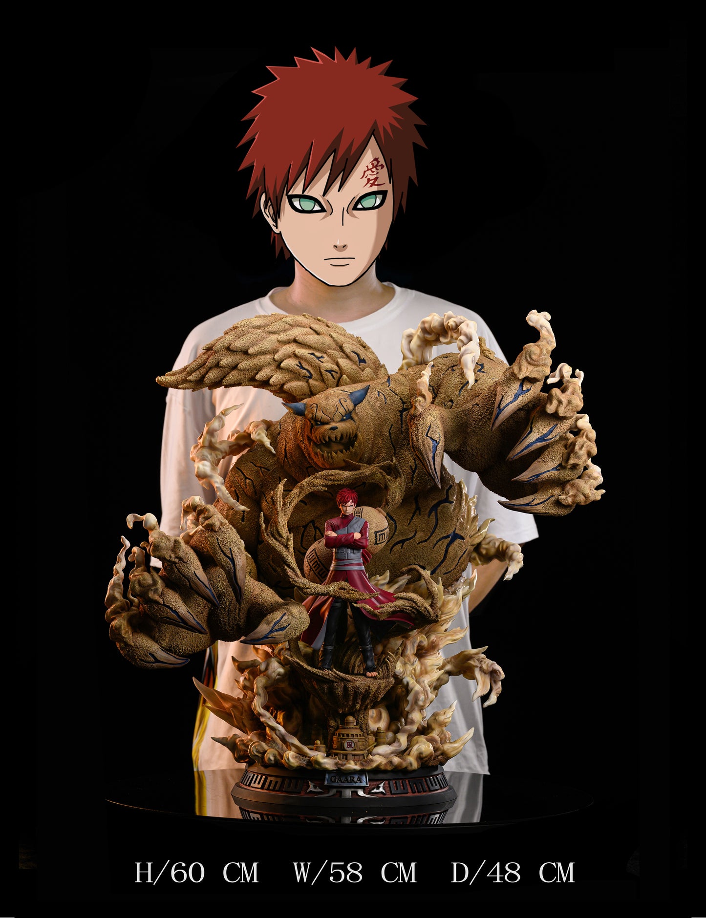 SURGE STUDIO – NARUTO: HIGH END CUSTOM SERIES, GAARA AND SHUKAKU [IN STOCK]