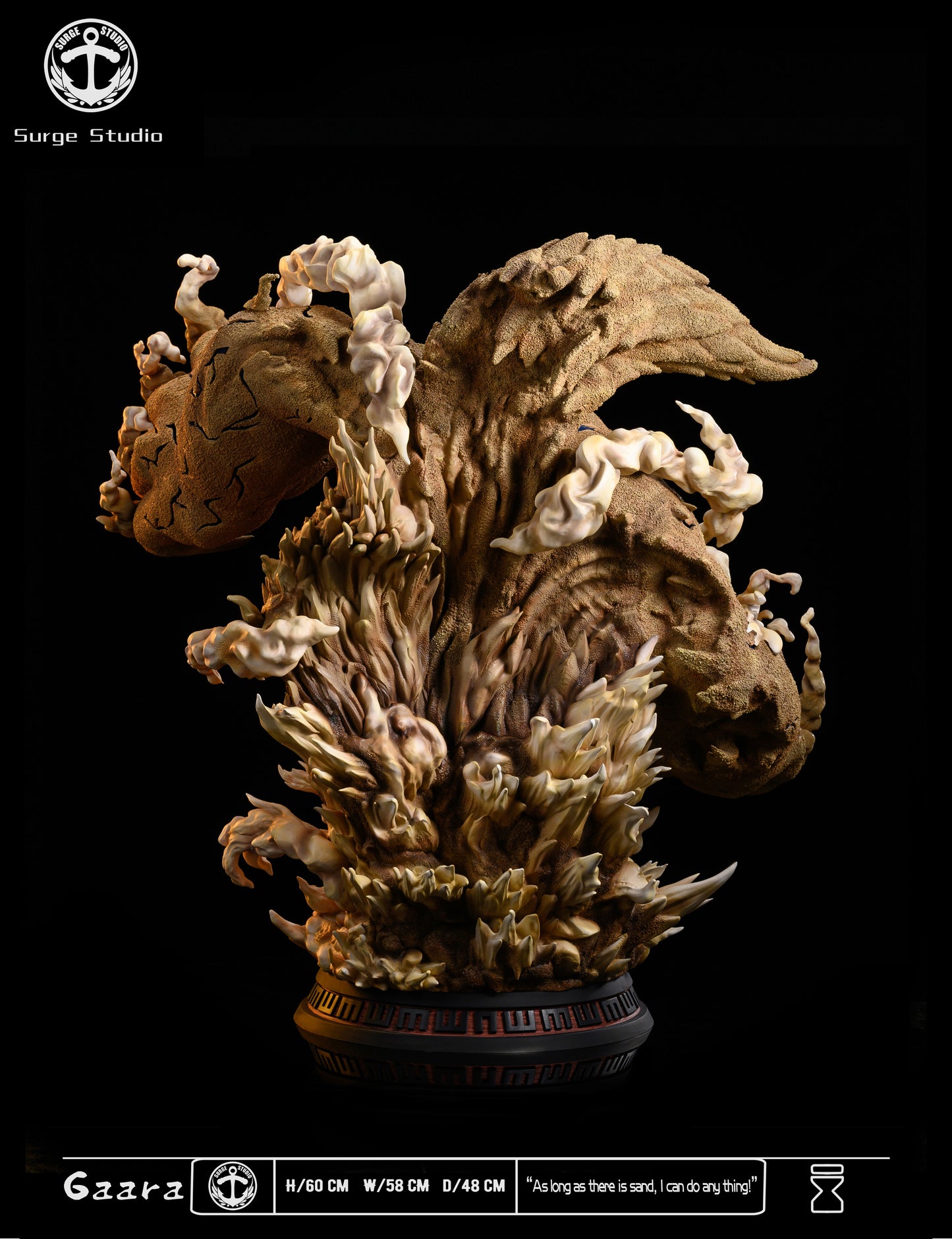 SURGE STUDIO – NARUTO: HIGH END CUSTOM SERIES, GAARA AND SHUKAKU [IN STOCK]