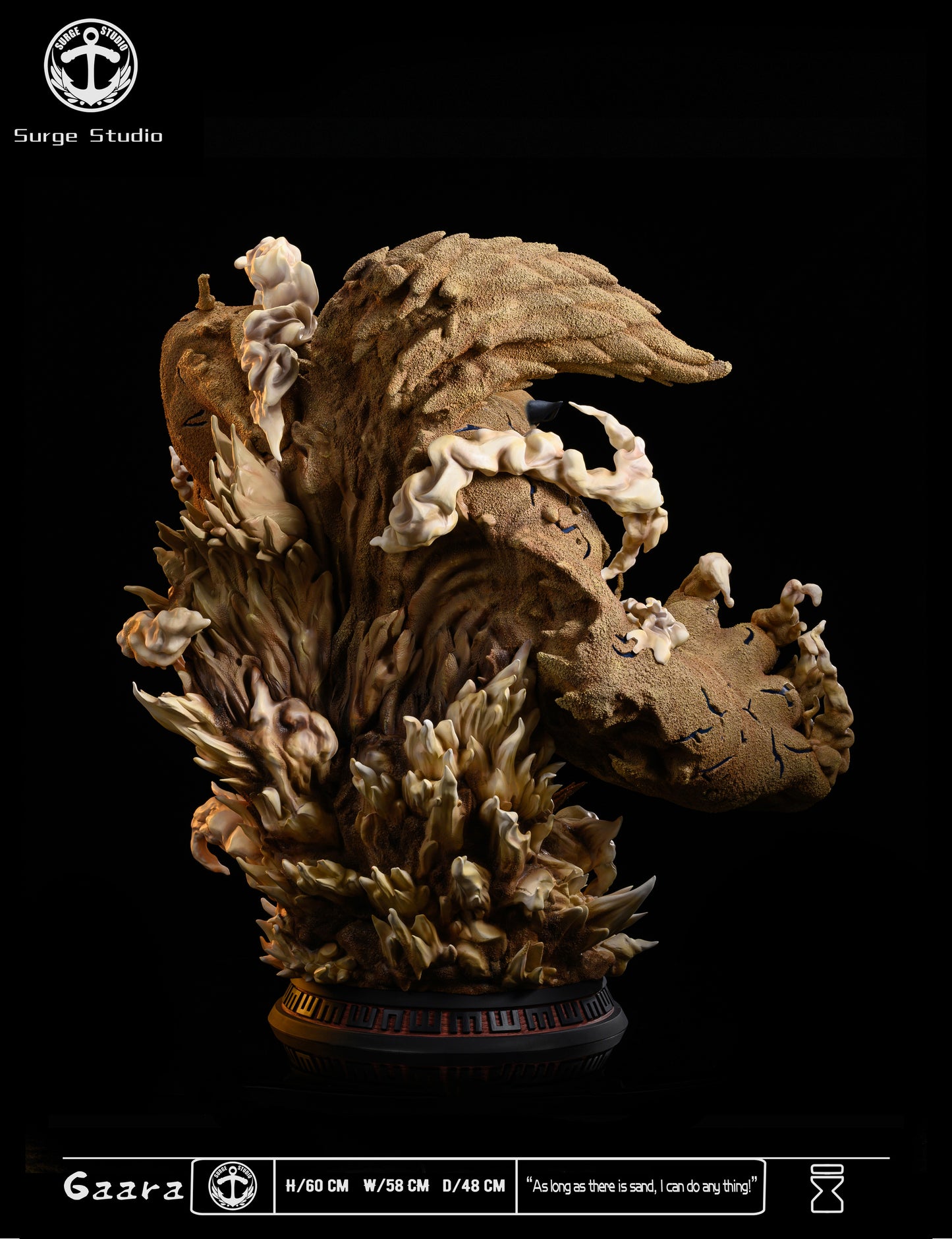 SURGE STUDIO – NARUTO: HIGH END CUSTOM SERIES, GAARA AND SHUKAKU [IN STOCK]