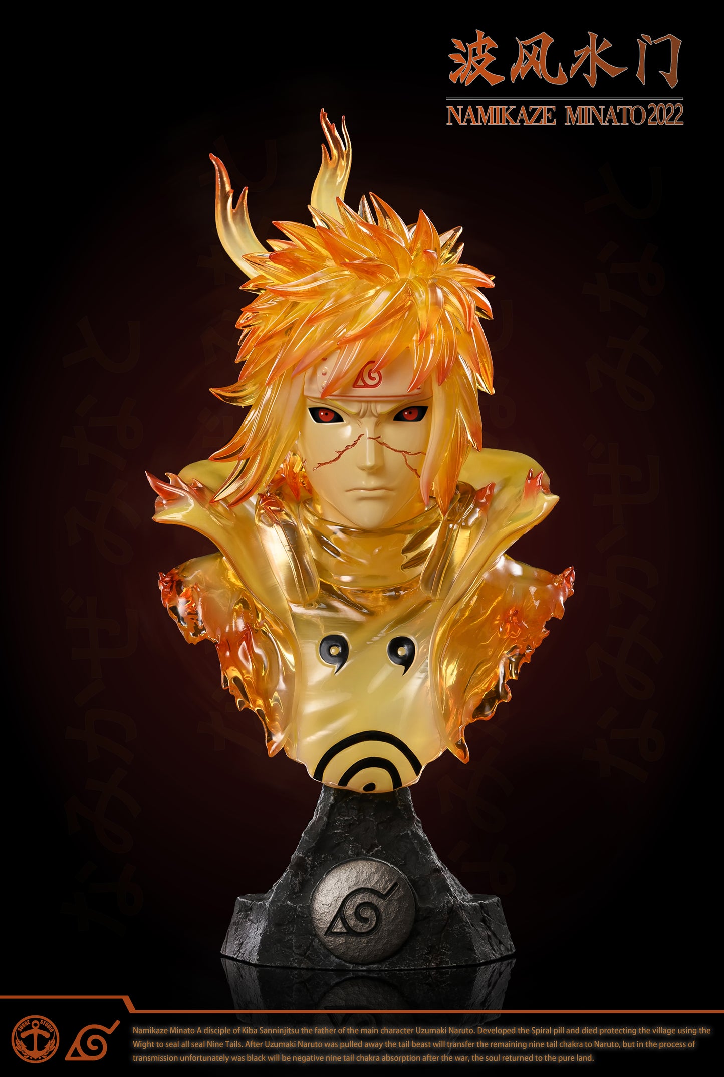 SURGE STUDIO – NARUTO: BUST SERIES, NARUTO AND MINATO [IN STOCK]