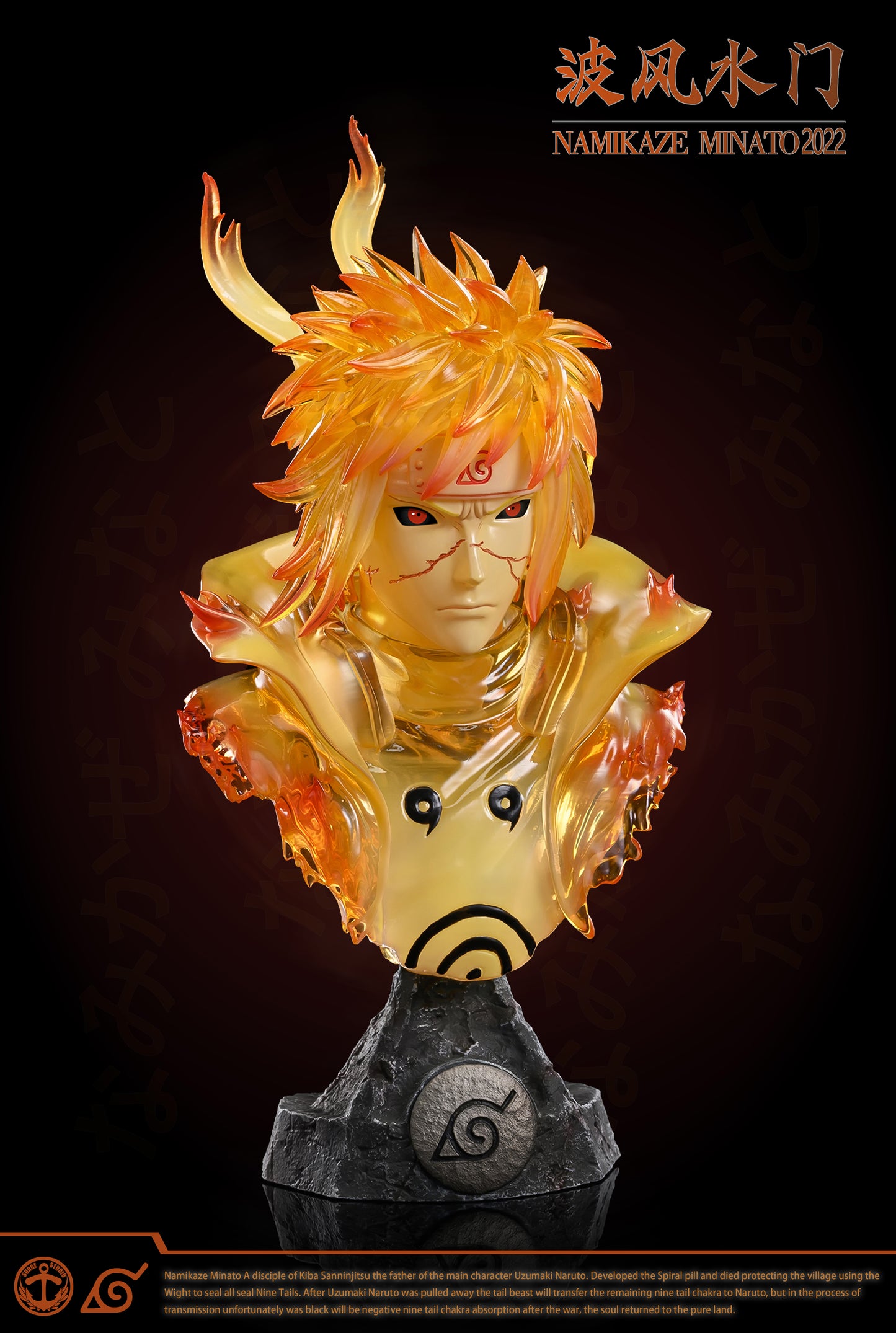SURGE STUDIO – NARUTO: BUST SERIES, NARUTO AND MINATO [IN STOCK]
