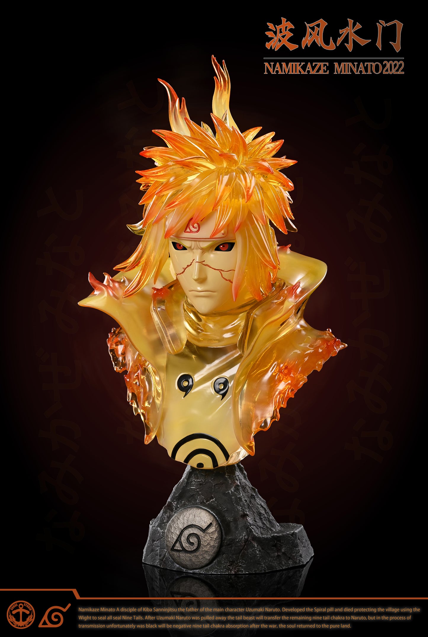 SURGE STUDIO – NARUTO: BUST SERIES, NARUTO AND MINATO [IN STOCK]