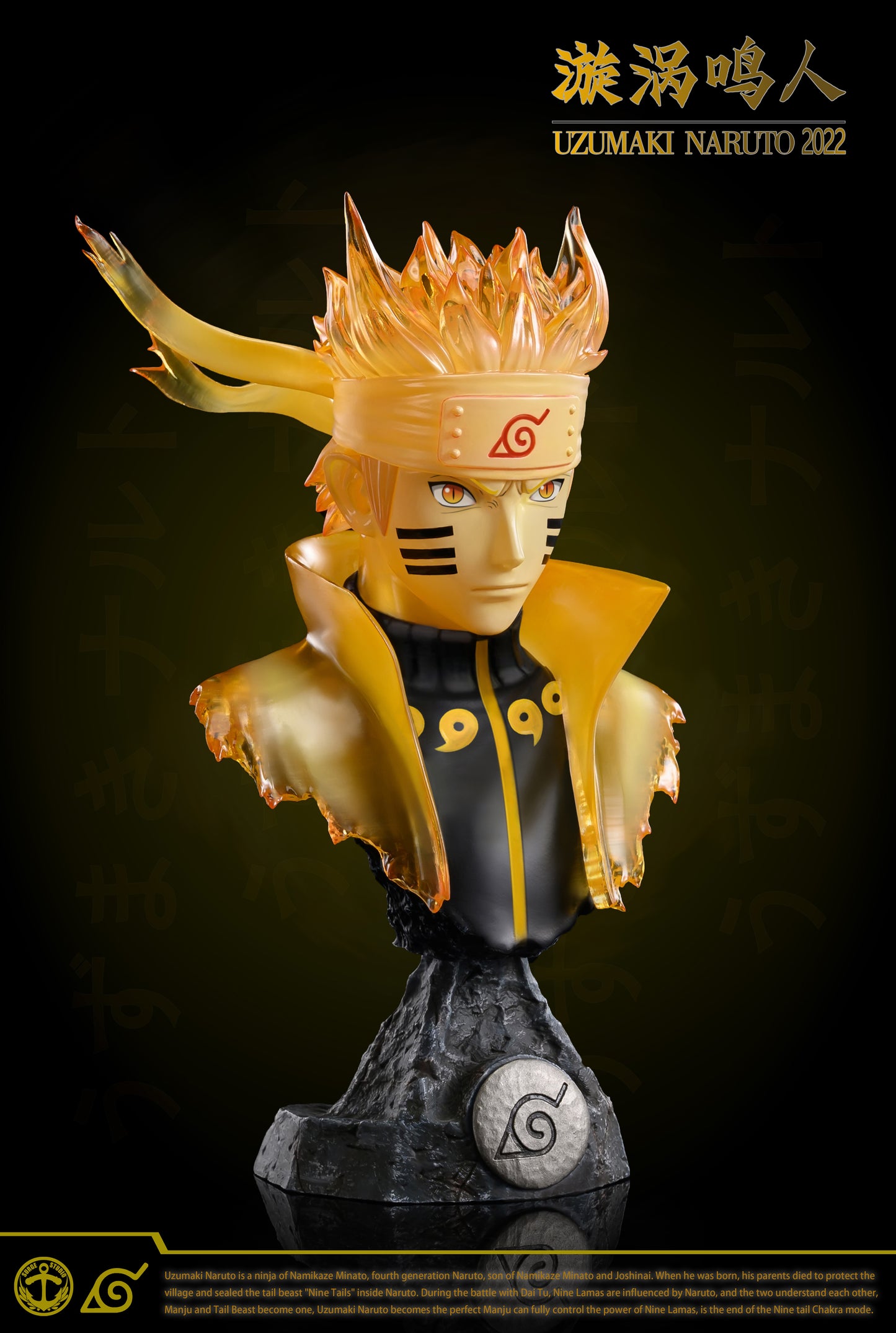 SURGE STUDIO – NARUTO: BUST SERIES, NARUTO AND MINATO [IN STOCK]