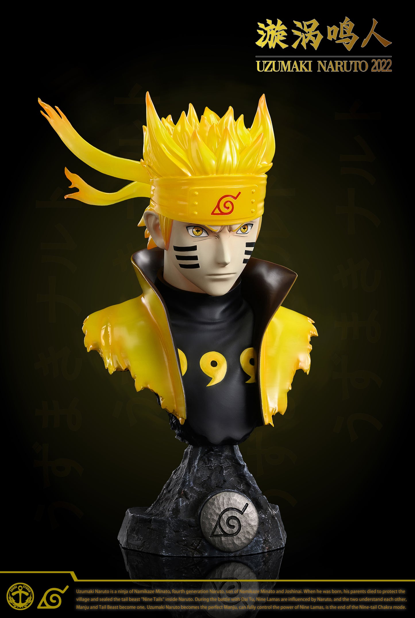 SURGE STUDIO – NARUTO: BUST SERIES, NARUTO AND MINATO [IN STOCK]