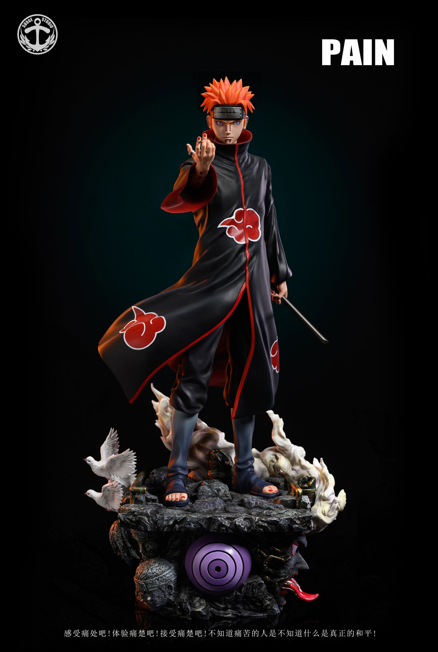 SURGE STUDIO – NARUTO: AKATSUKI STANDING SERIES, PAIN AND KONAN [IN STOCK]