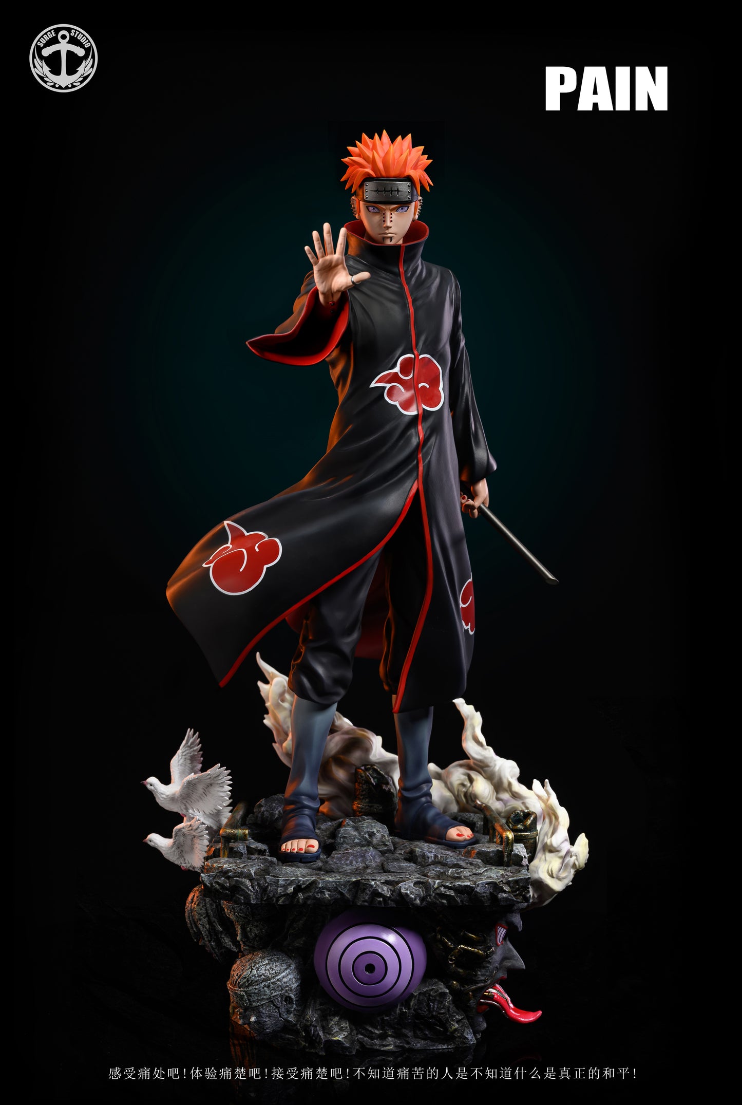 SURGE STUDIO – NARUTO: AKATSUKI STANDING SERIES, PAIN AND KONAN [IN STOCK]