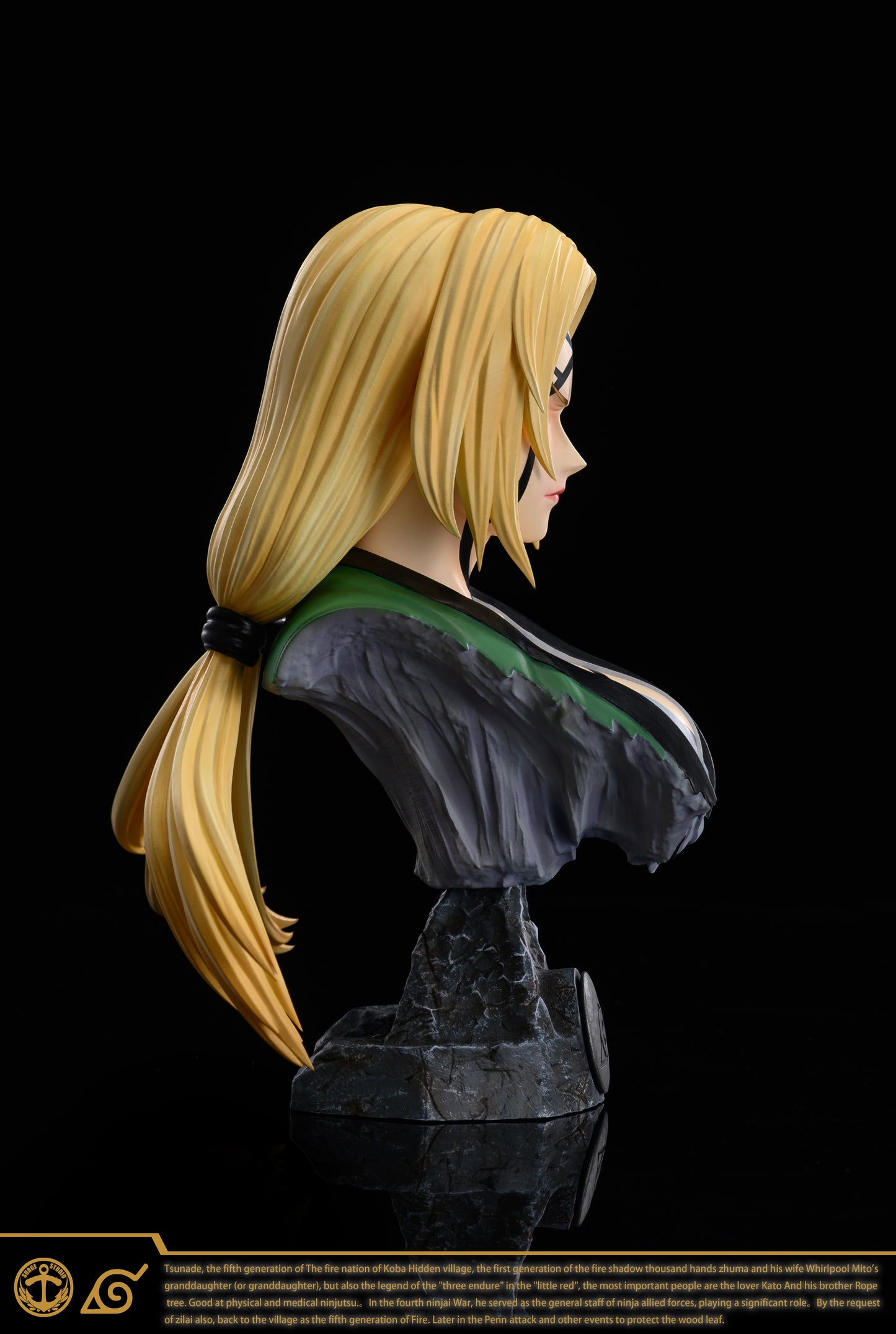 SURGE STUDIO – NARUTO: HOKAGE BUST SERIES 5. TSUNADE [IN STOCK]