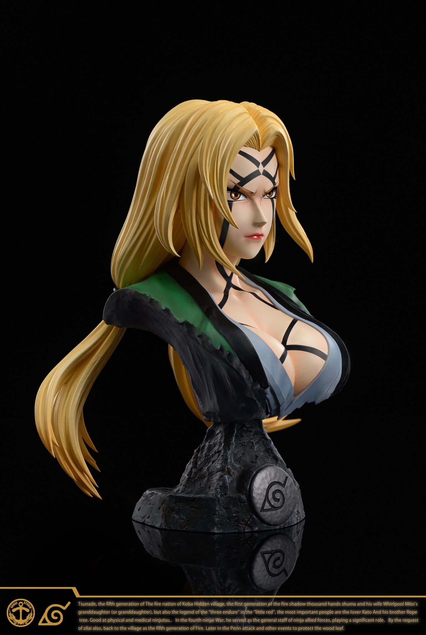 SURGE STUDIO – NARUTO: HOKAGE BUST SERIES 5. TSUNADE [IN STOCK]