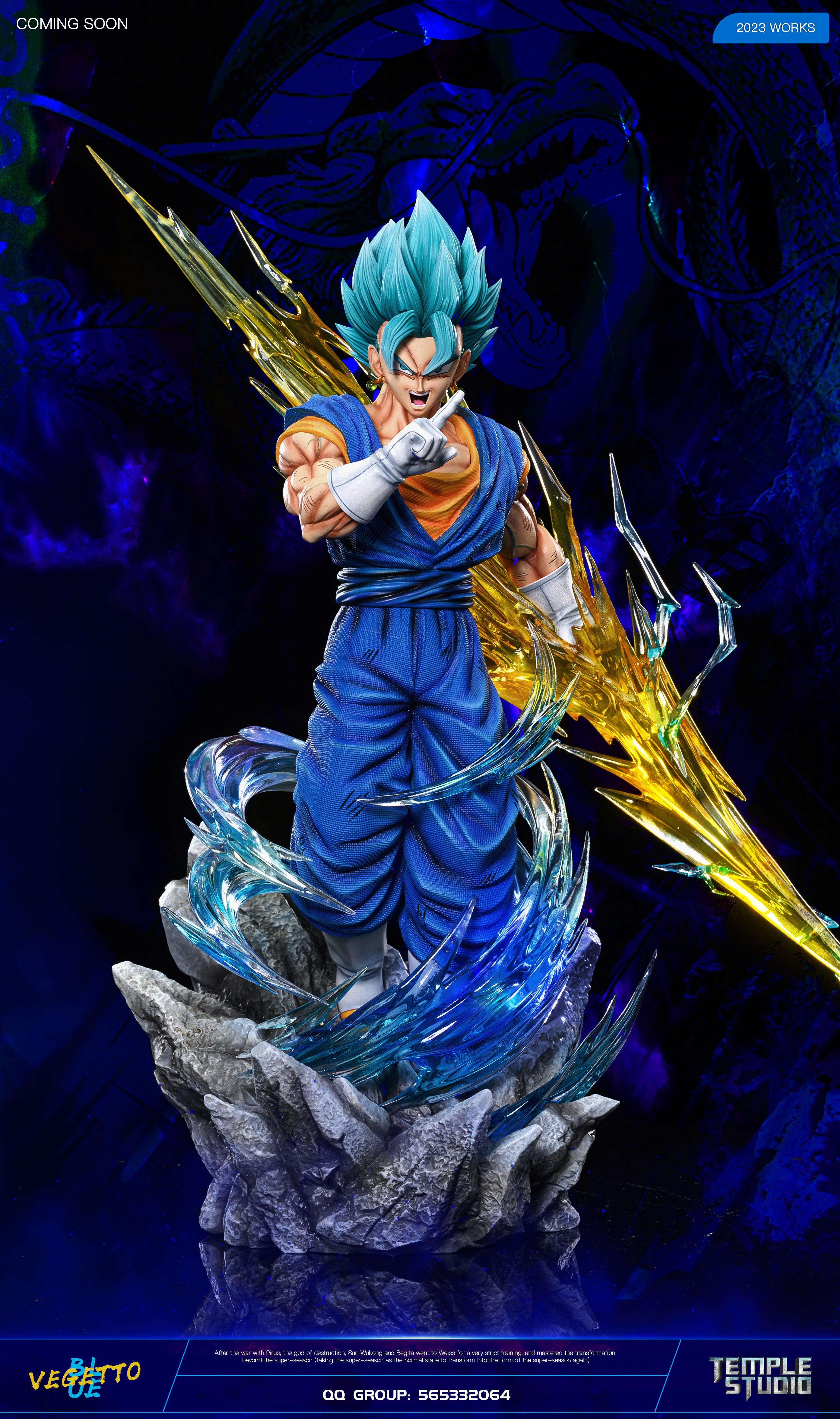 TEMPLE STUDIO – DRAGON BALL SUPER: VEGETTO AND ZAMASU