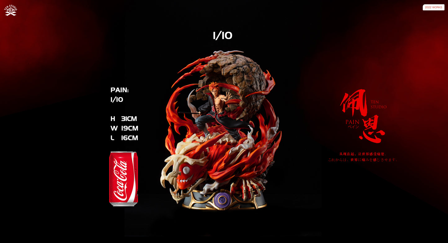TEN STUDIO – NARUTO: AKATSUKI SERIES, PAIN [PRE-ORDER]