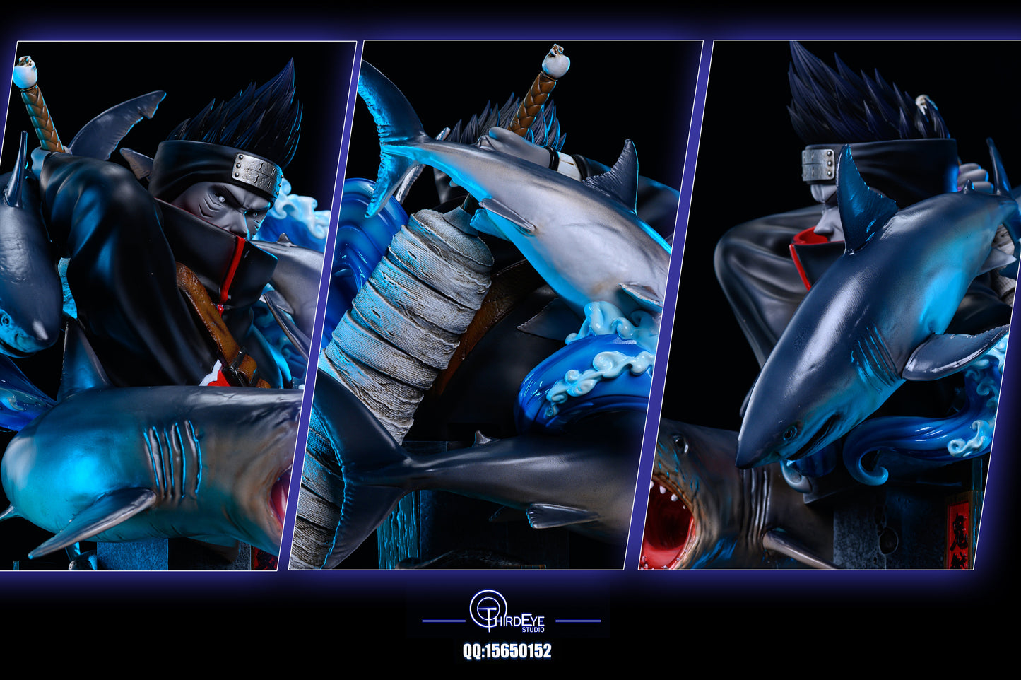 THIRD EYE STUDIO – NARUTO: AKATSUKI BUST SERIES 2. KISAME HOSHIGAKI [SOLD OUT]