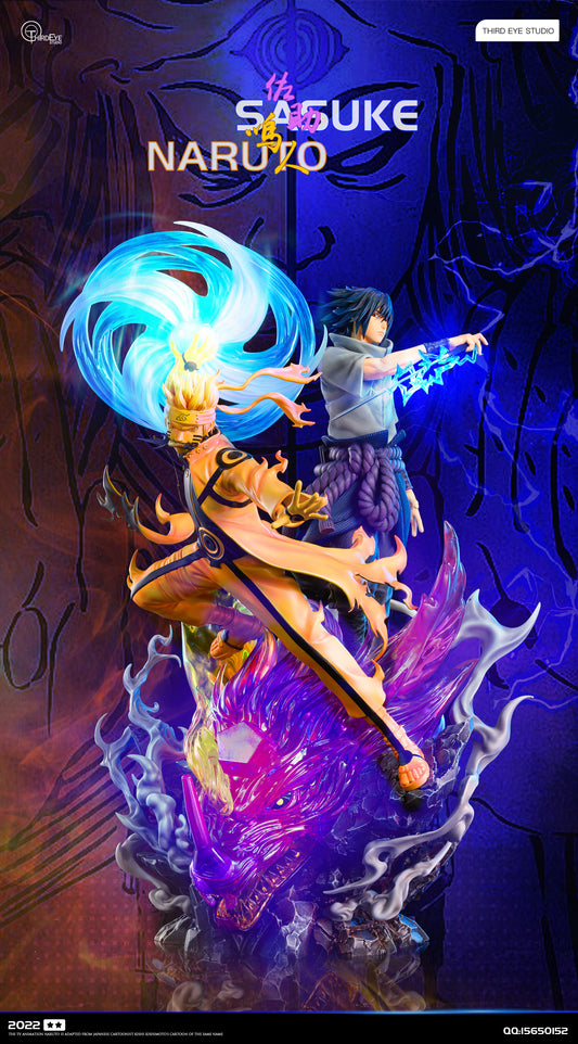 THIRD EYE STUDIO – NARUTO: KURAMA MODE NARUTO AND SASUKE [SOLD OUT]