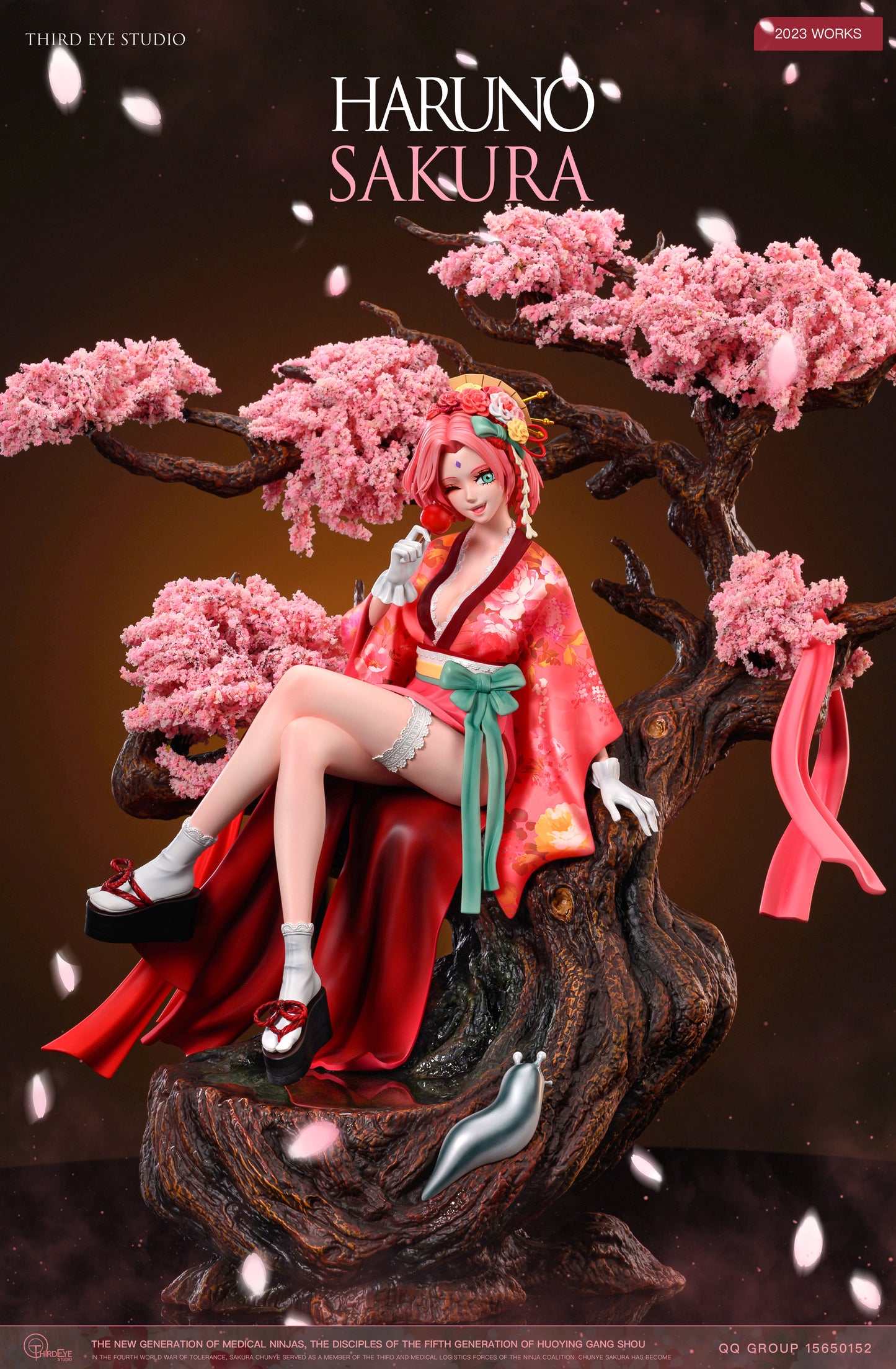 THIRD EYE STUDIO – NARUTO: JAPANESE ATTIRE SERIES 5. SAKURA HARUNO [PRE-ORDER]