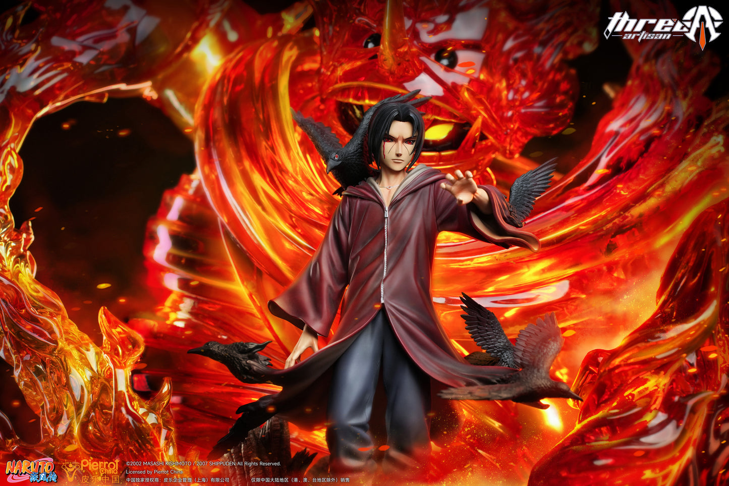 THREE ARTISAN STUDIO – NARUTO: ITACHI UCHIHA 1/8 (LICENSED) [SOLD OUT]