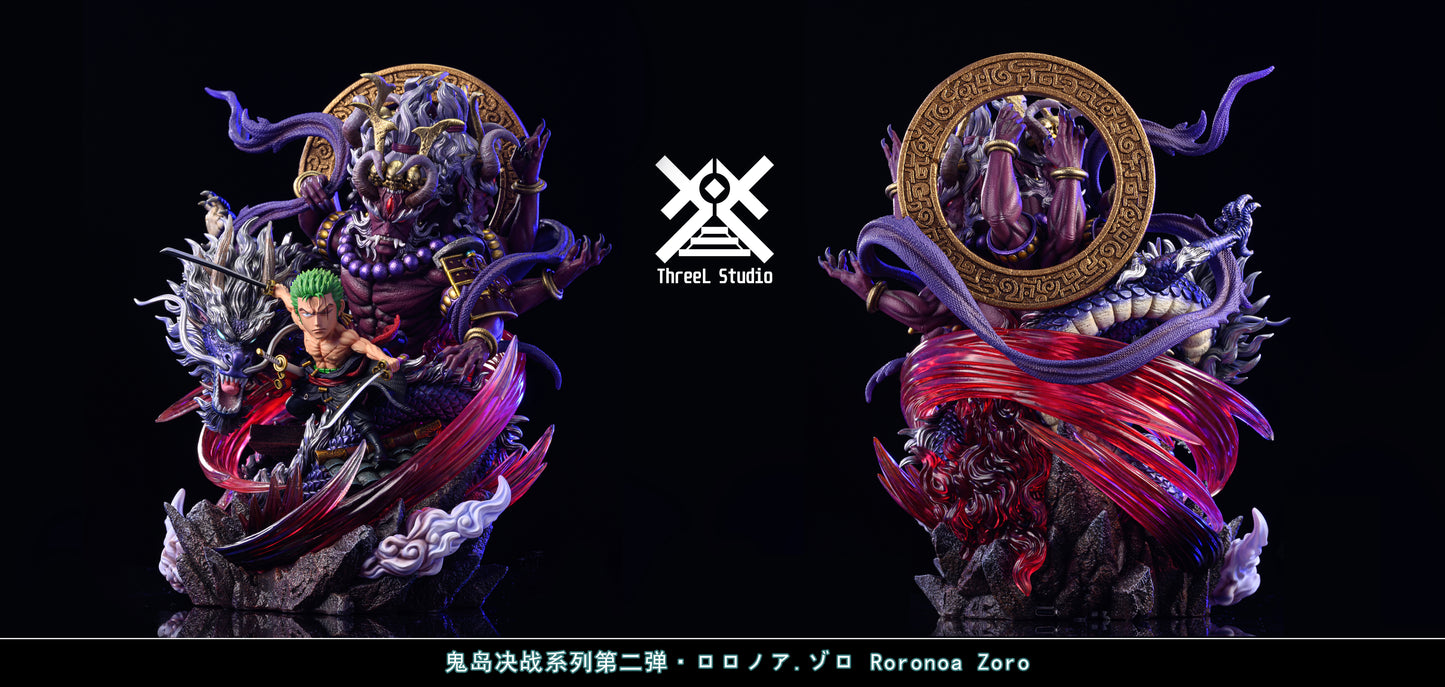 THREEL STUDIO – ONE PIECE: RAID ON ONIGASHIMA SERIES 2. ASURA ZORO [IN STOCK]