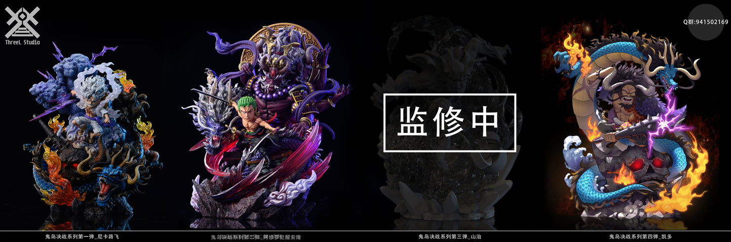 THREEL STUDIO – ONE PIECE: RAID ON ONIGASHIMA SERIES 2. ASURA ZORO [IN STOCK]