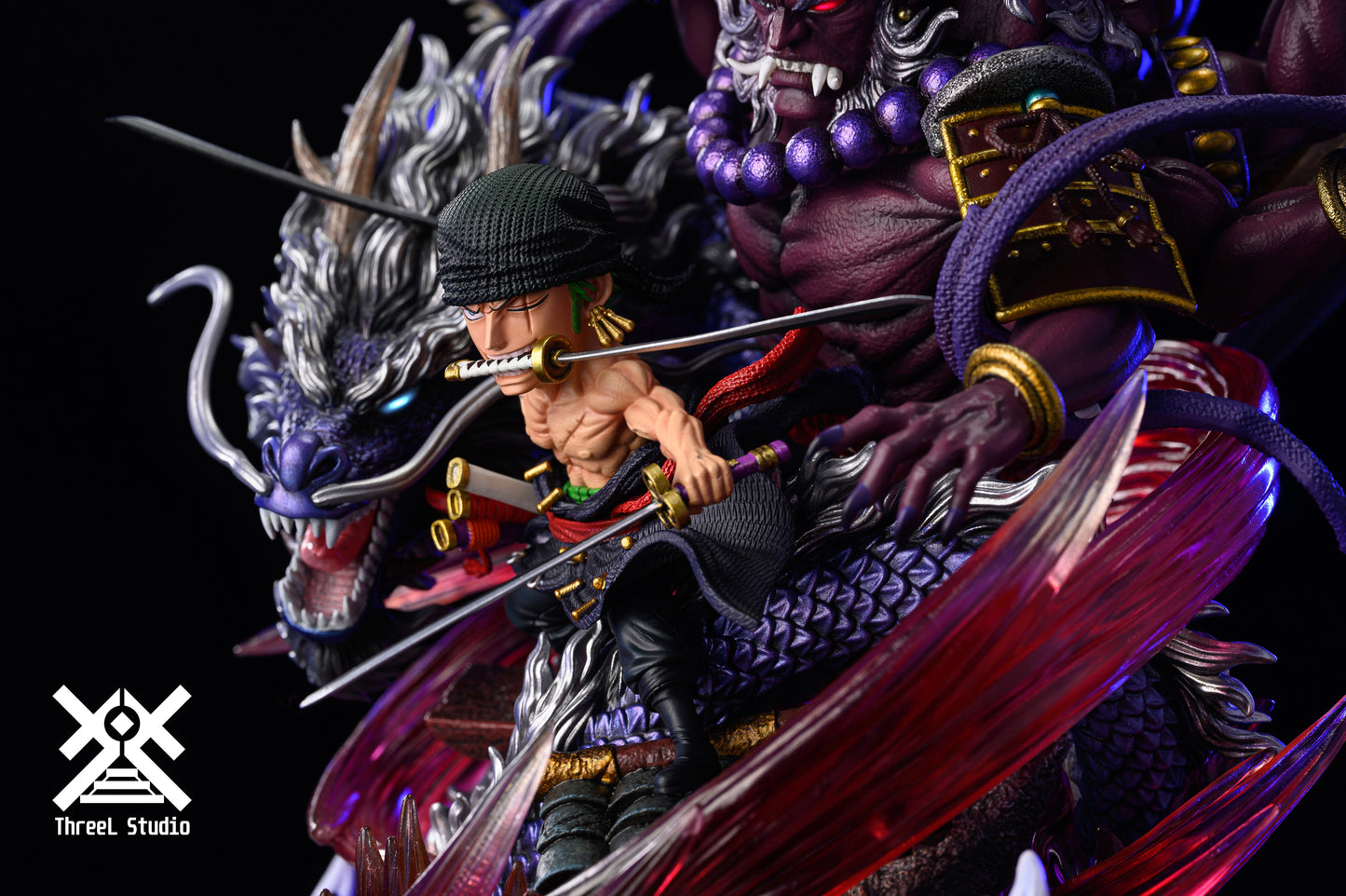 THREEL STUDIO – ONE PIECE: RAID ON ONIGASHIMA SERIES 2. ASURA ZORO [IN STOCK]