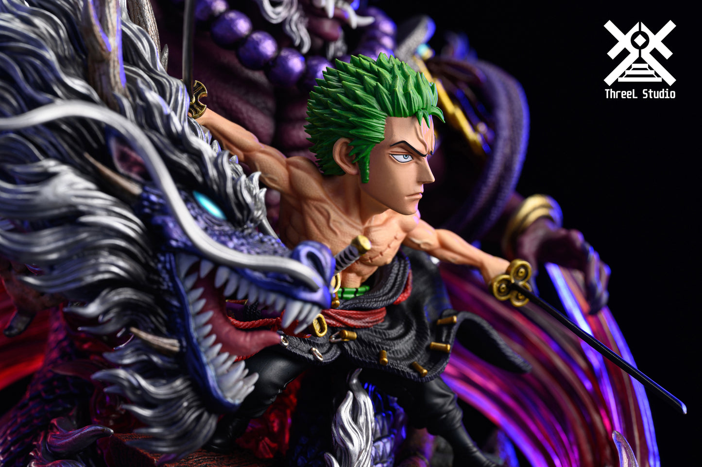 THREEL STUDIO – ONE PIECE: RAID ON ONIGASHIMA SERIES 2. ASURA ZORO [IN STOCK]