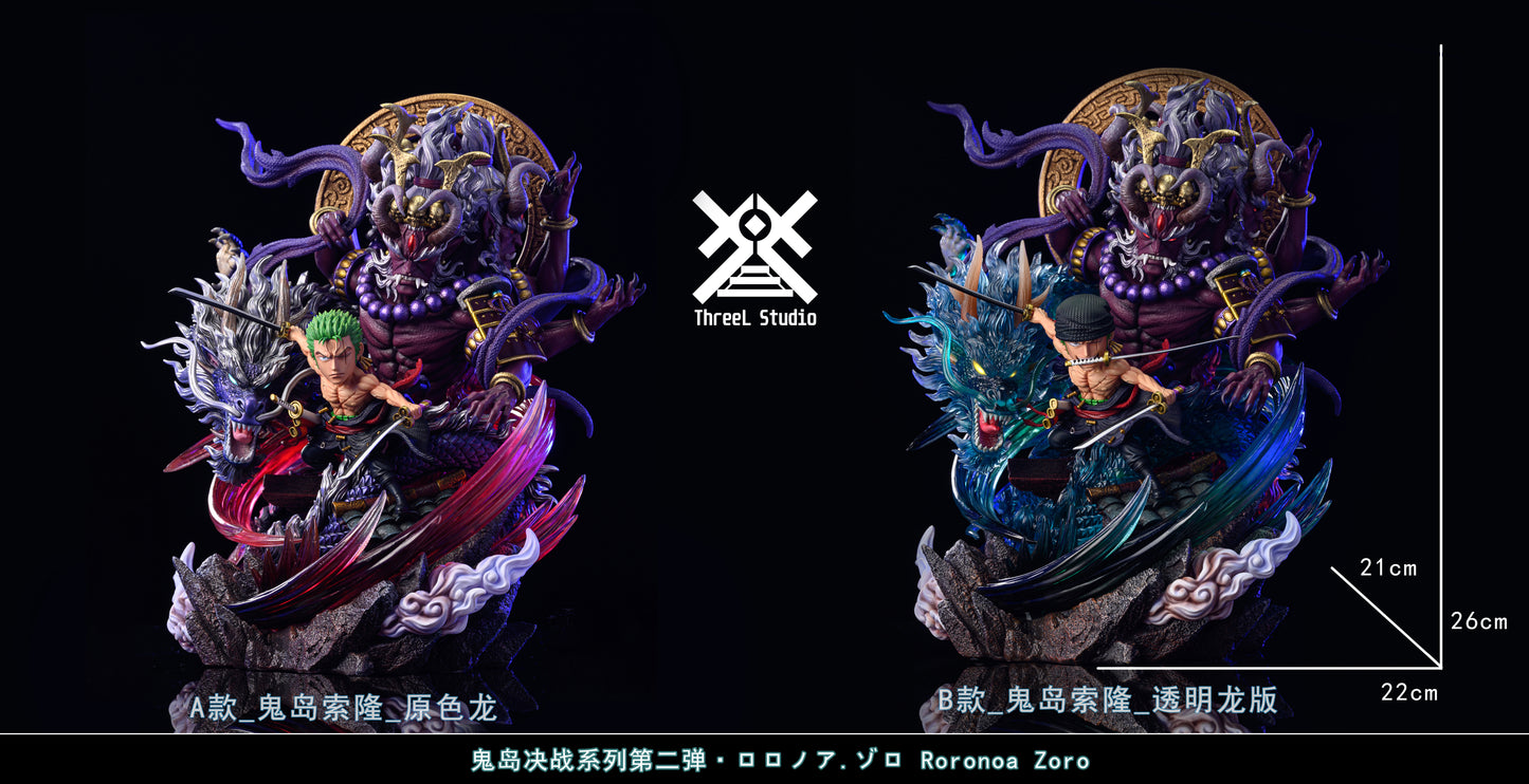 THREEL STUDIO – ONE PIECE: RAID ON ONIGASHIMA SERIES 2. ASURA ZORO [IN STOCK]