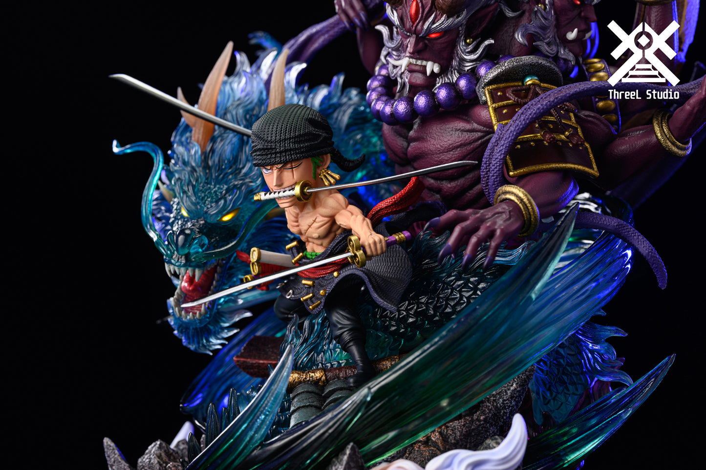 THREEL STUDIO – ONE PIECE: RAID ON ONIGASHIMA SERIES 2. ASURA ZORO [IN STOCK]