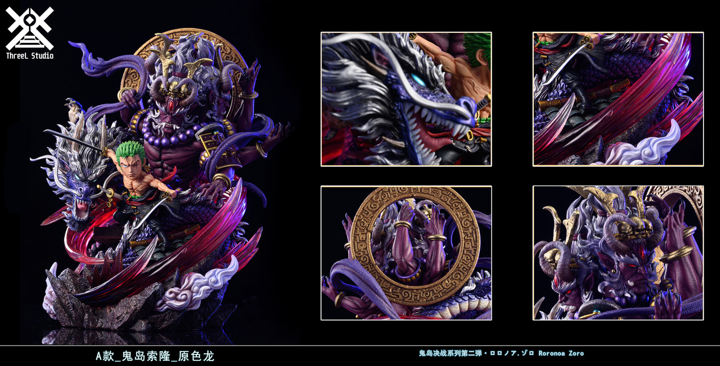 THREEL STUDIO – ONE PIECE: RAID ON ONIGASHIMA SERIES 2. ASURA ZORO [IN STOCK]
