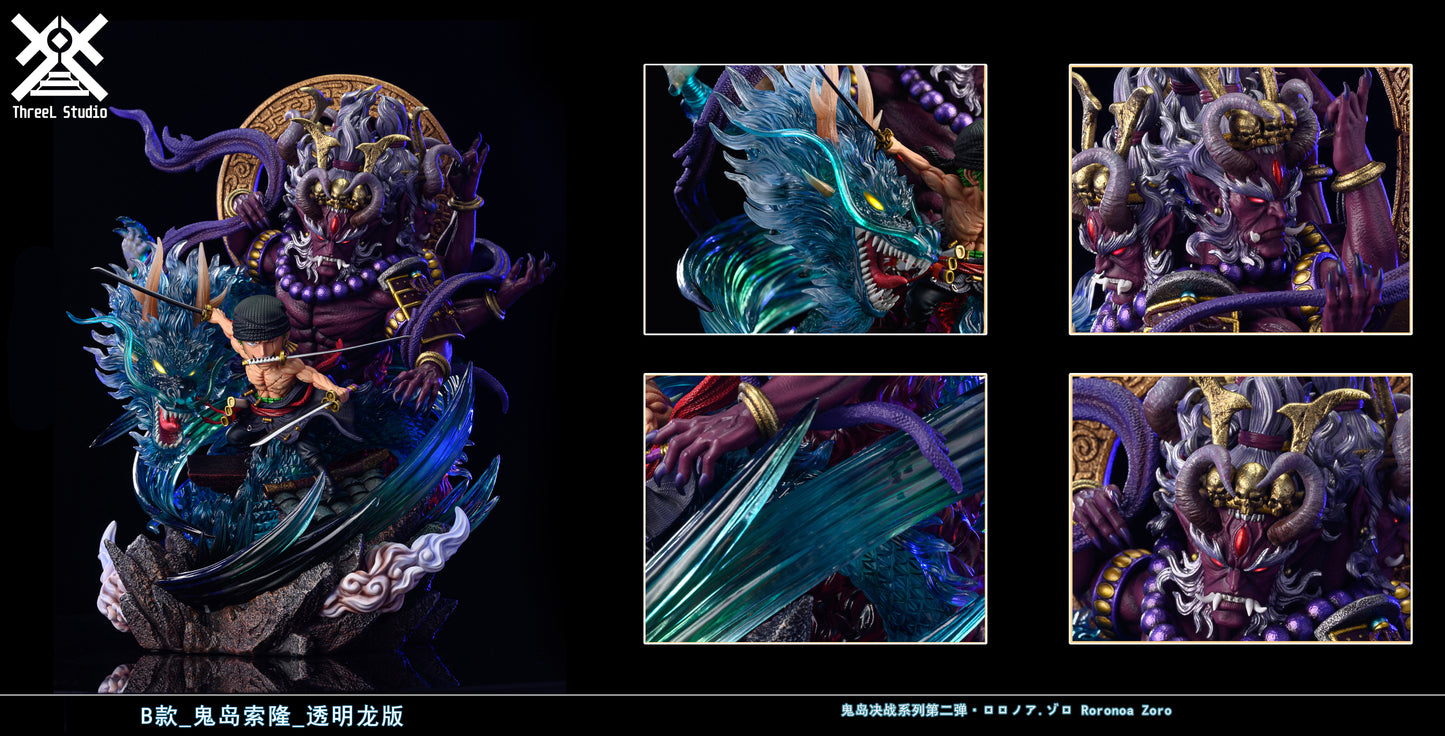 THREEL STUDIO – ONE PIECE: RAID ON ONIGASHIMA SERIES 2. ASURA ZORO [IN STOCK]
