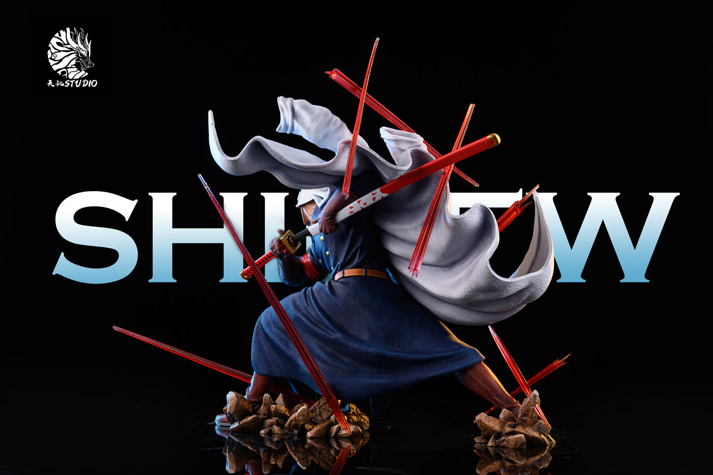 TIAN JI STUDIO – ONE PIECE: VICE CAPTAIN SERIES, SHIRYU OF THE RAIN [DISCONTINUED]