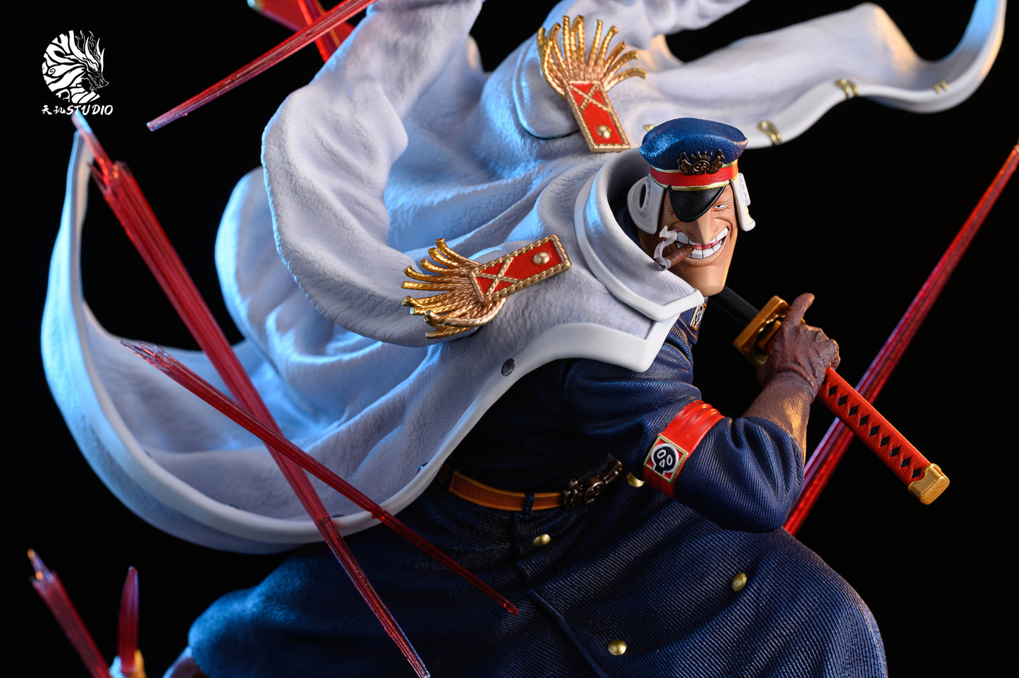 TIAN JI STUDIO – ONE PIECE: VICE CAPTAIN SERIES, SHIRYU OF THE RAIN [DISCONTINUED]