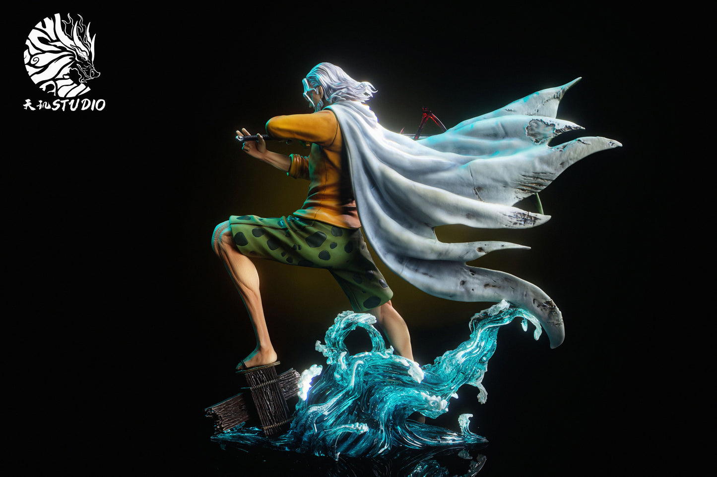 TIAN JI STUDIO – ONE PIECE: VICE CAPTAIN SERIES, “DARK KING” SILVERS RAYLEIGH [IN STOCK]