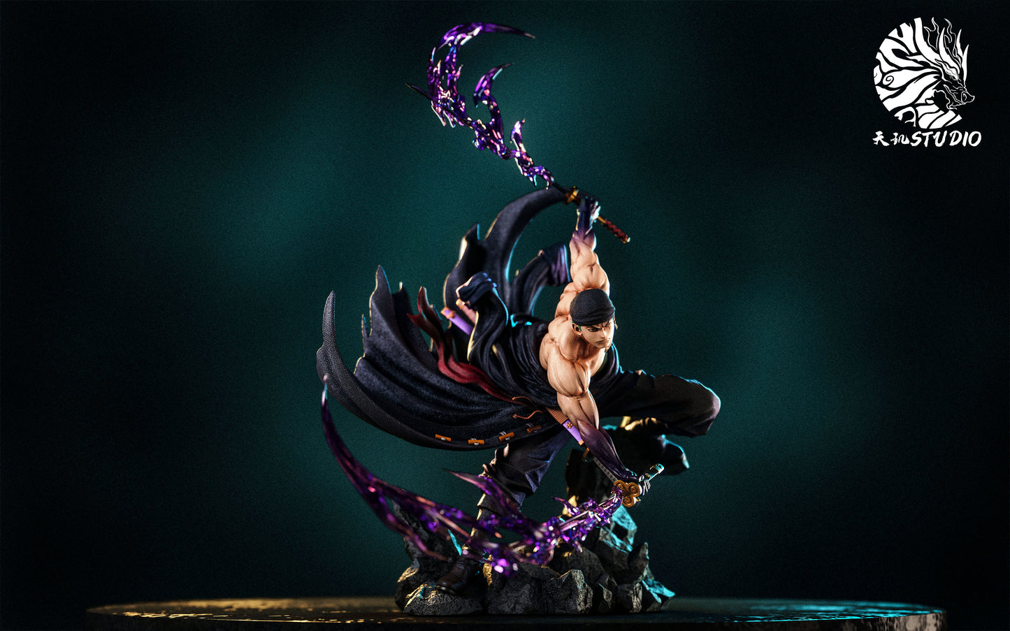 TIAN JI STUDIO – ONE PIECE: VICE CAPTAIN SERIES, DRAGON TWISTER RORONOA ZORO [PRE-ORDER]