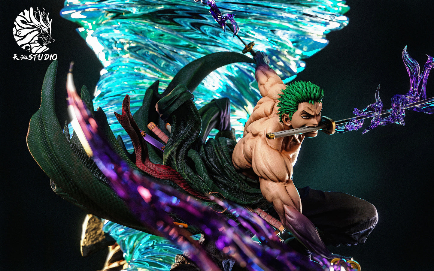TIAN JI STUDIO – ONE PIECE: VICE CAPTAIN SERIES, DRAGON TWISTER RORONOA ZORO [PRE-ORDER]