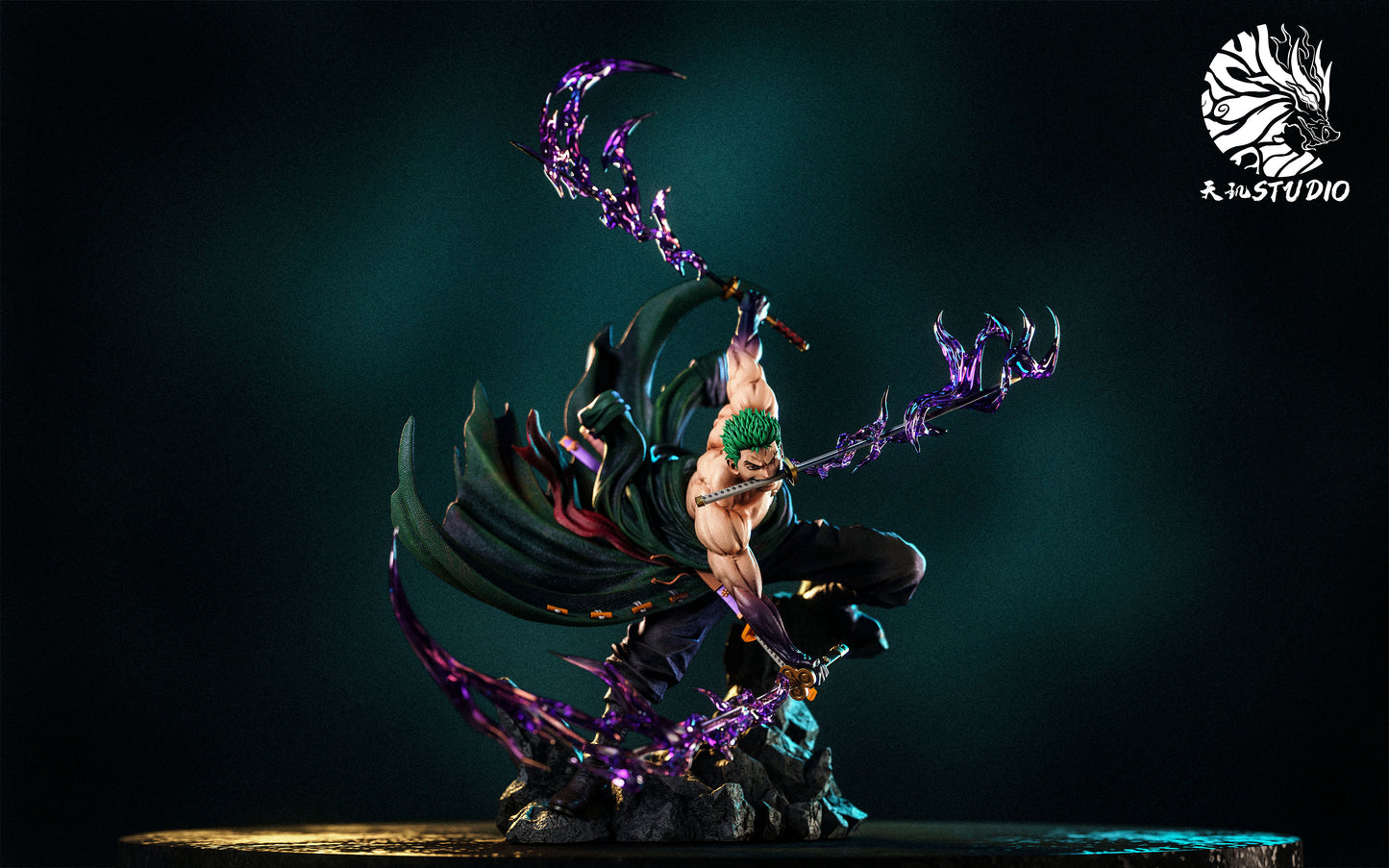TIAN JI STUDIO – ONE PIECE: VICE CAPTAIN SERIES, DRAGON TWISTER RORONOA ZORO [PRE-ORDER]
