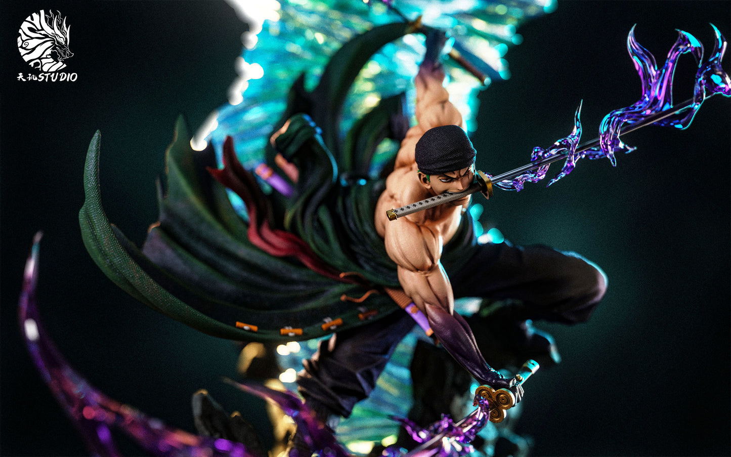 TIAN JI STUDIO – ONE PIECE: VICE CAPTAIN SERIES, DRAGON TWISTER RORONOA ZORO [PRE-ORDER]