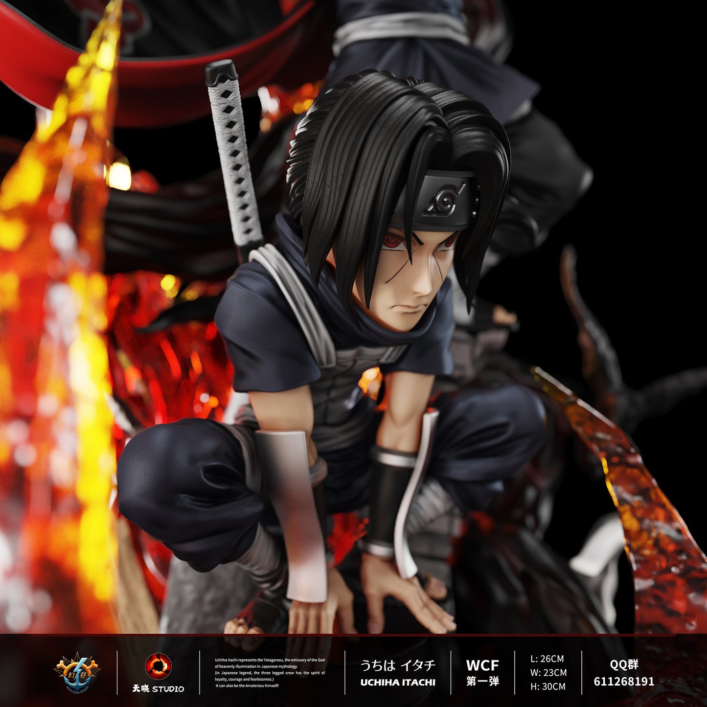 TIAN XIAO x HUAN ZHOU STUDIO – NARUTO: ANBU AND AKATSUKI ITACHI UCHIHA [IN STOCK]