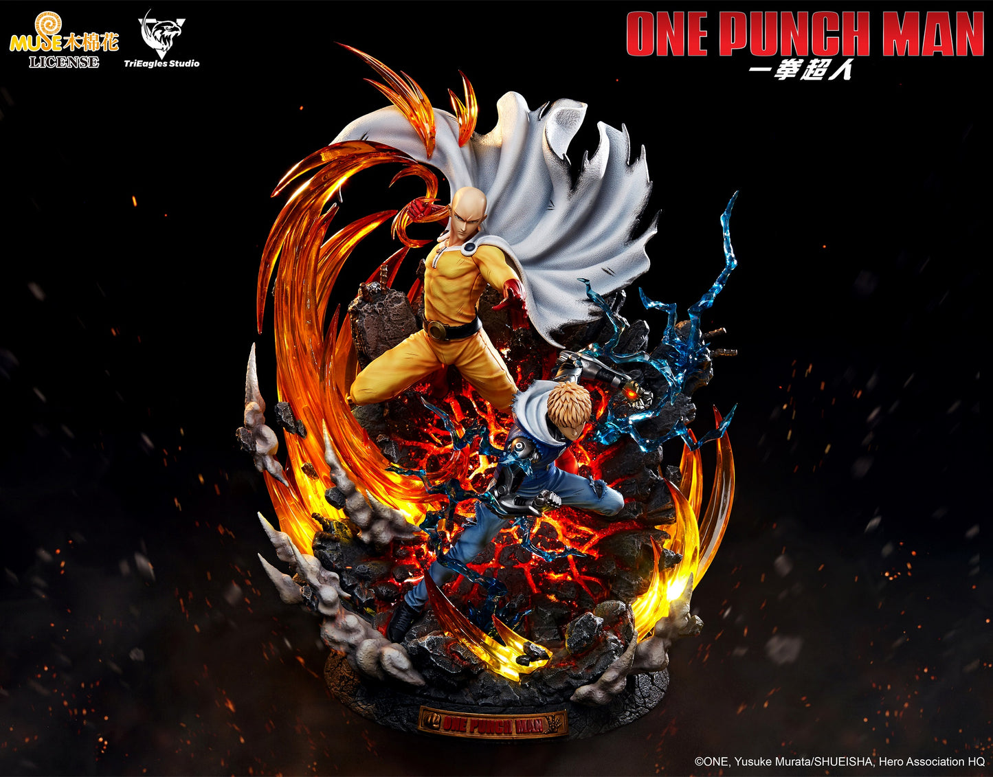 TRIEAGLES STUDIO – ONE PUNCH MAN: SAITAMA AND GENOS (LICENSED) [SOLD OUT]