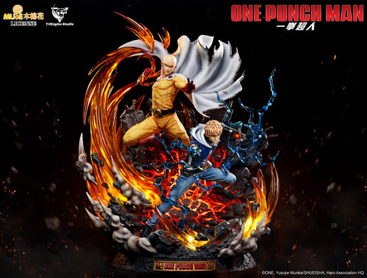 TRIEAGLES STUDIO – ONE PUNCH MAN: SAITAMA AND GENOS (LICENSED) [SOLD OUT]