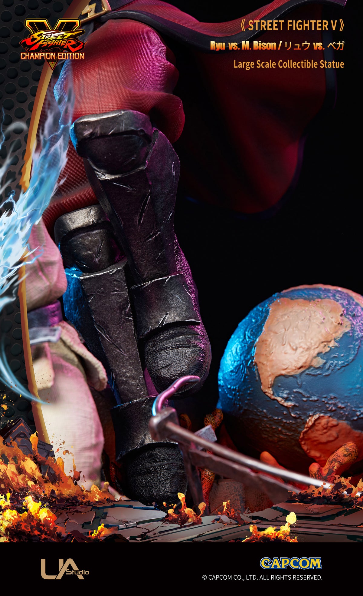 UNIQUE ART STUDIO – STREET FIGHTER V: RYU VS M. BISON 1/6 (LICENSED ...