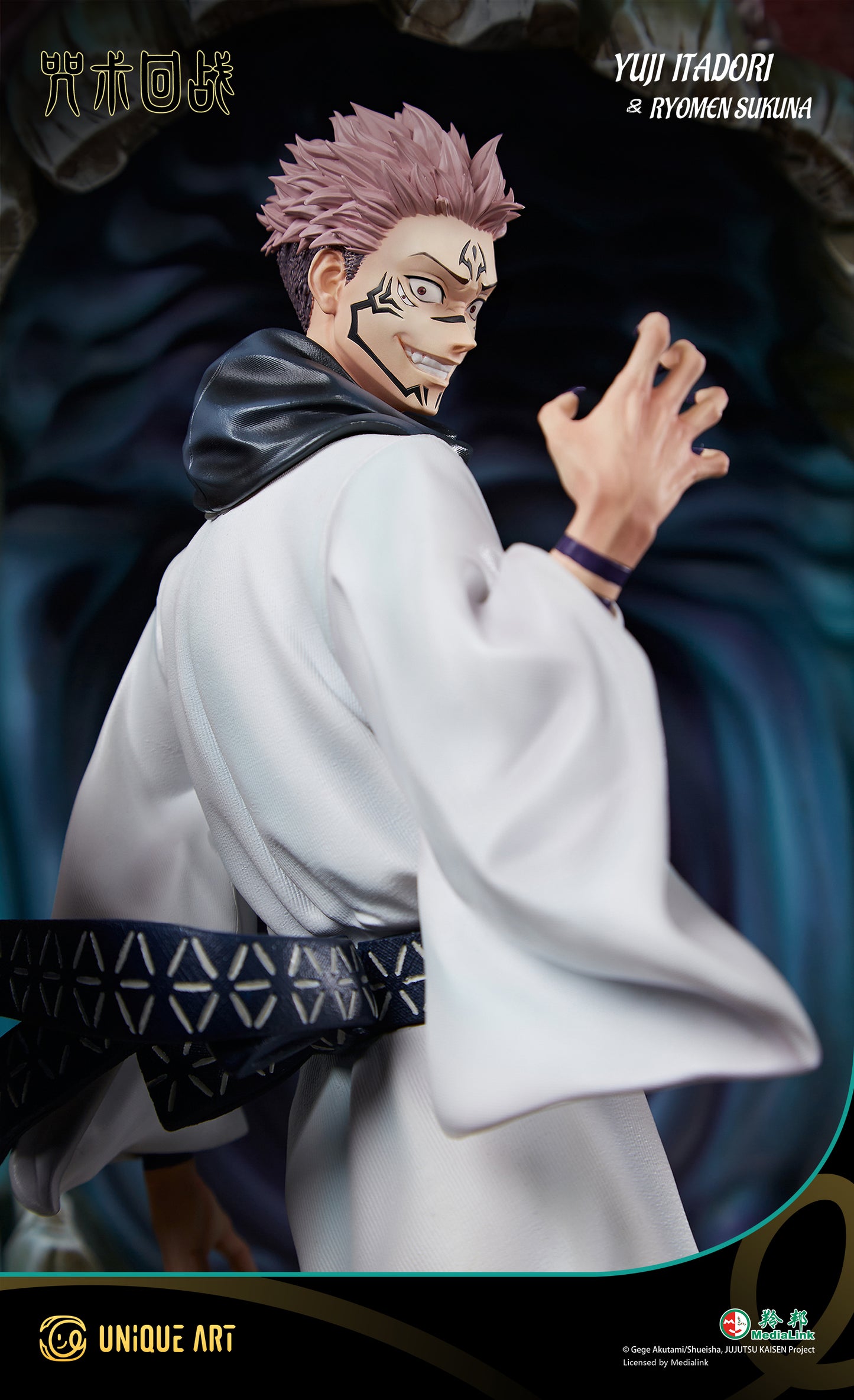 UNIQUE ART STUDIO – JUJUTSU KAISEN: YUJI ITADORI & RYOMEN SAKUNA (LICENSED) [PRE-ORDER]