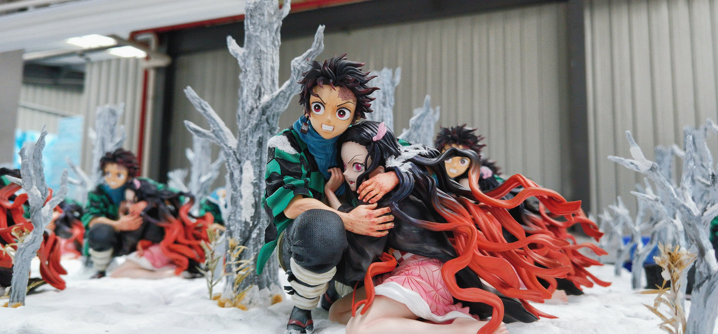 UP ART STUDIO – DEMON SLAYER: TANJIRO AND NEZUKO’S SNOW SCENE [PRE-ORDER]