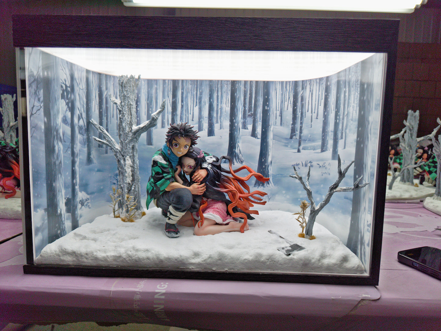 UP ART STUDIO – DEMON SLAYER: TANJIRO AND NEZUKO’S SNOW SCENE [SOLD OUT]