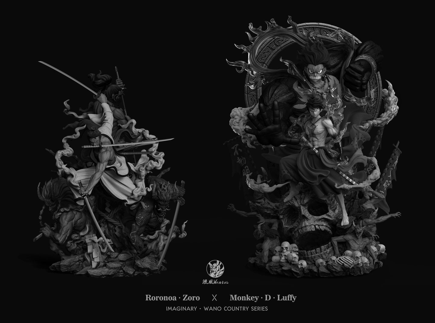 VENTUS STUDIO – ONE PIECE: WANO COUNTRY ARC, ACALA LUFFY [SOLD OUT]