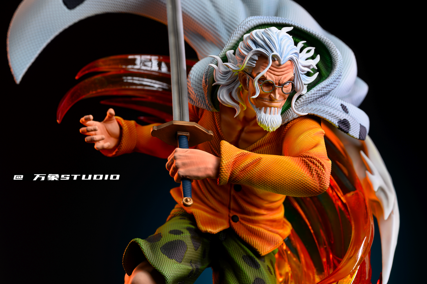 WAN XIANG STUDIO – ONE PIECE: INHERITANCE SERIES 1. “DARK KING” SILVERS RAYLEIGH [IN STOCK]