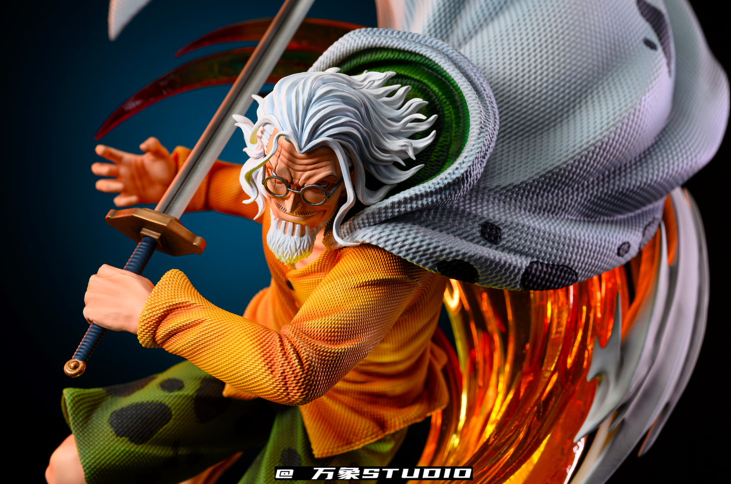 WAN XIANG STUDIO – ONE PIECE: INHERITANCE SERIES 1. “DARK KING” SILVERS RAYLEIGH [IN STOCK]