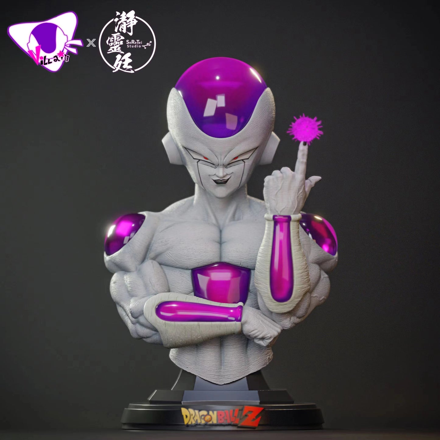 VILLAIN x SERETEI STUDIO – DRAGON BALL Z: BUST SERIES 1. FRIEZA’S FINAL FORM [IN STOCK]