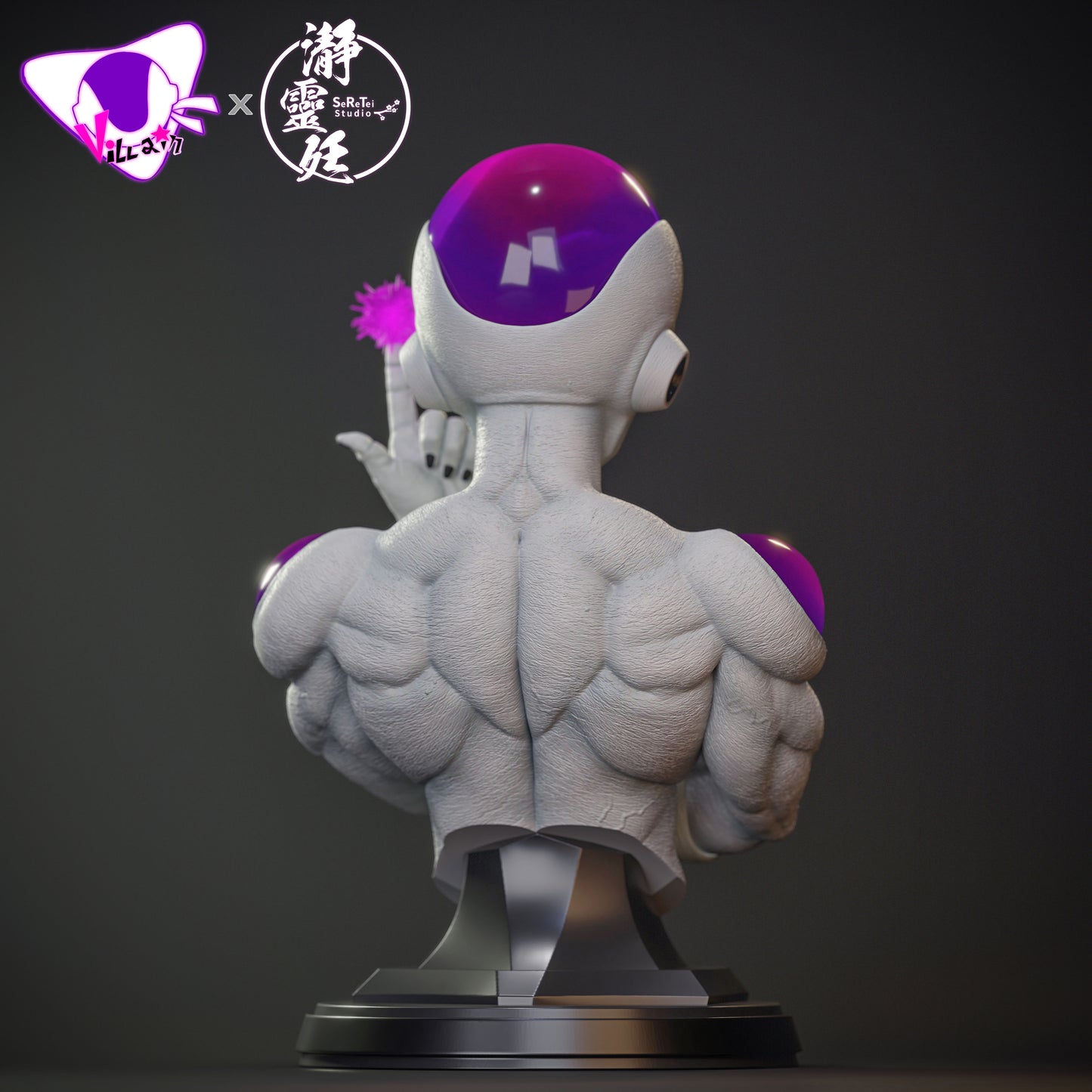 VILLAIN x SERETEI STUDIO – DRAGON BALL Z: BUST SERIES 1. FRIEZA’S FINAL FORM [IN STOCK]