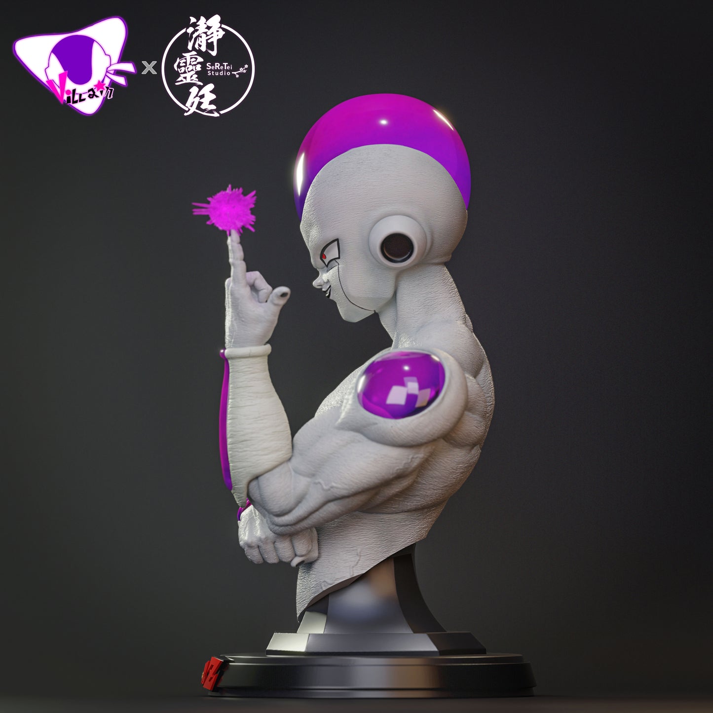VILLAIN x SERETEI STUDIO – DRAGON BALL Z: BUST SERIES 1. FRIEZA’S FINAL FORM [IN STOCK]