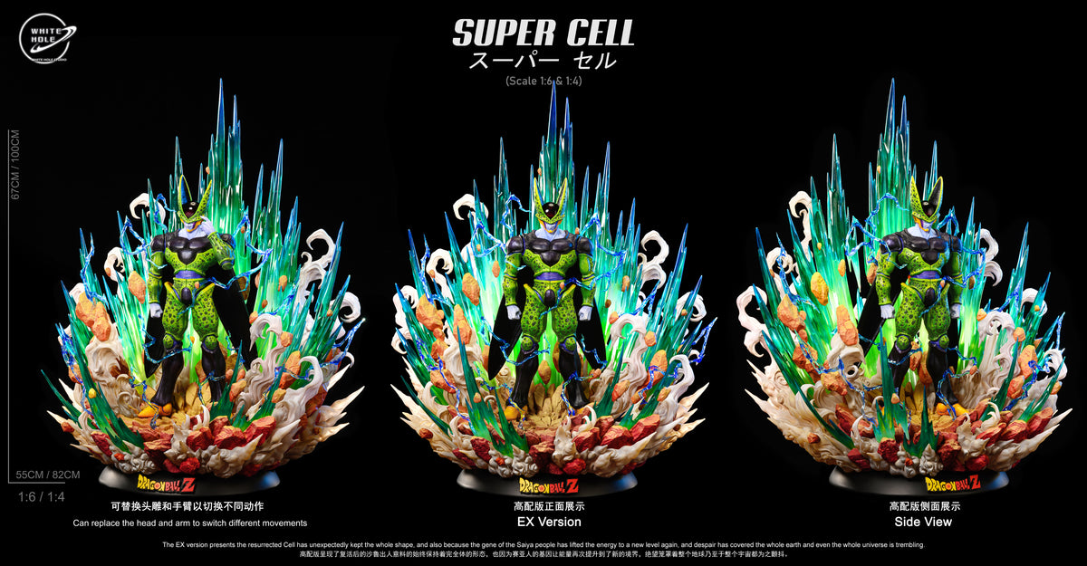WHITE HOLE STUDIO – DRAGON BALL Z: CELL GAME SERIES, SUPER PERFECT CEL ...