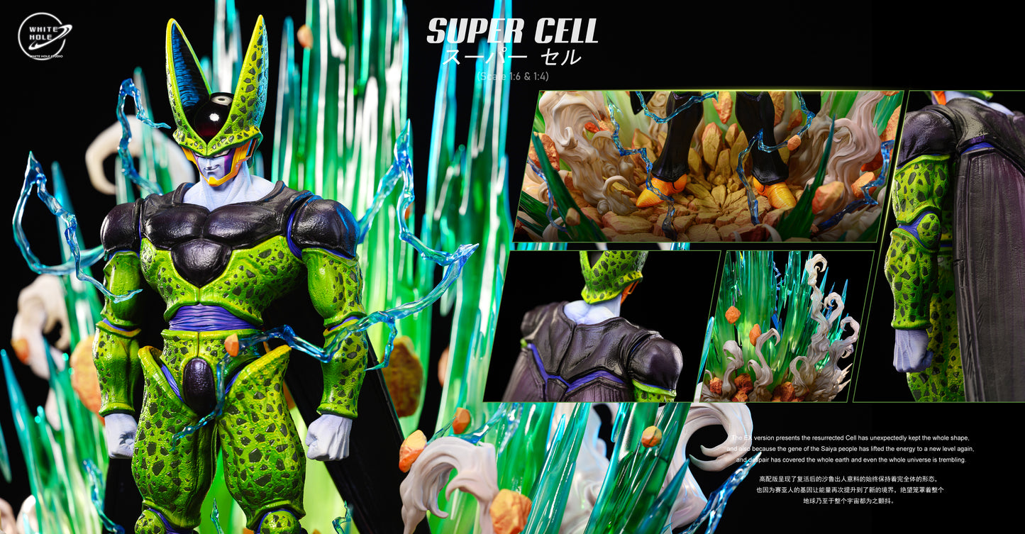 WHITE HOLE STUDIO – DRAGON BALL Z: CELL GAME SERIES, SUPER PERFECT CELL [PRE-ORDER]